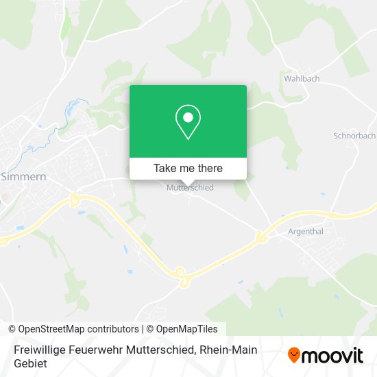 Карта Freiwillige Feuerwehr Mutterschied
