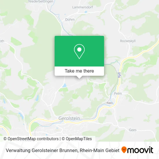 Карта Verwaltung Gerolsteiner Brunnen