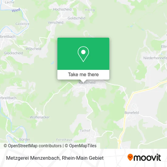 Карта Metzgerei Menzenbach