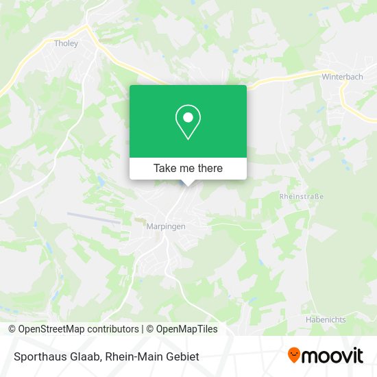 Карта Sporthaus Glaab