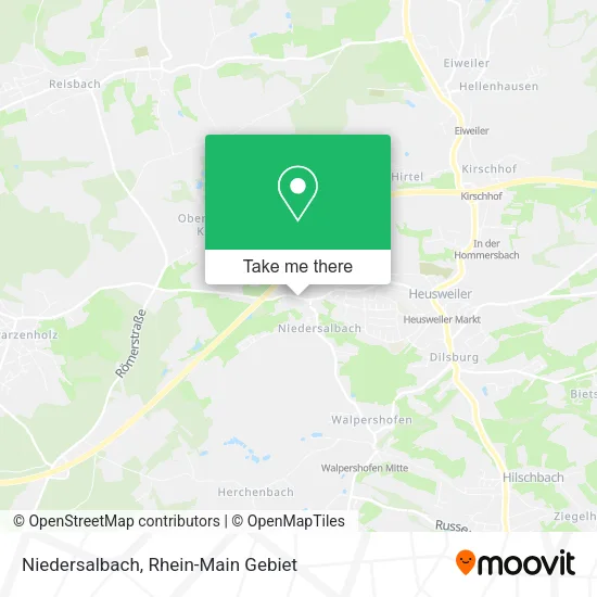 Niedersalbach map