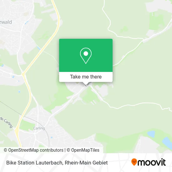 Карта Bike Station Lauterbach
