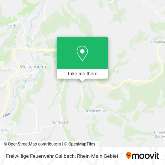 Карта Freiwillige Feuerwehr Callbach
