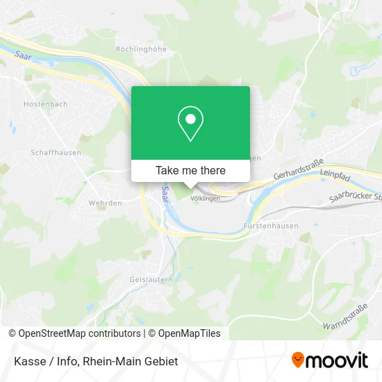 Карта Kasse / Info