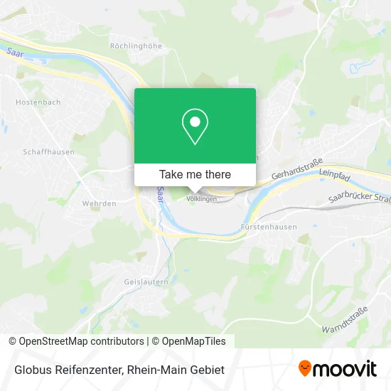 Карта Globus Reifenzenter