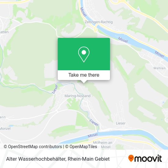 Карта Alter Wasserhochbehälter
