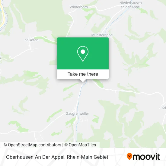 Карта Oberhausen An Der Appel