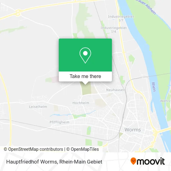 Карта Hauptfriedhof Worms