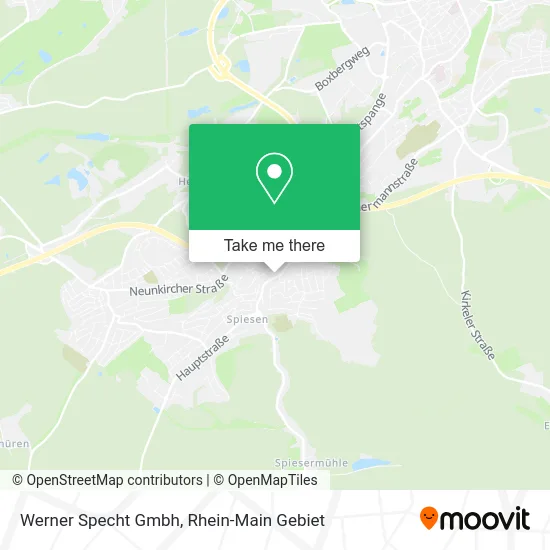 Карта Werner Specht Gmbh
