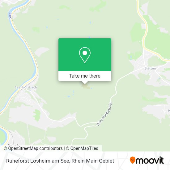 Карта Ruheforst Losheim am See