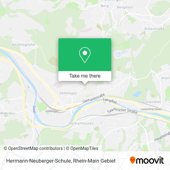 Карта Hermann-Neuberger-Schule