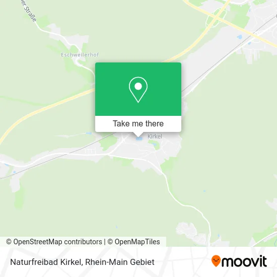 Карта Naturfreibad Kirkel