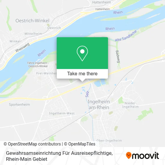 Карта Gewahrsamseinrichtung Für Ausreisepflichtige