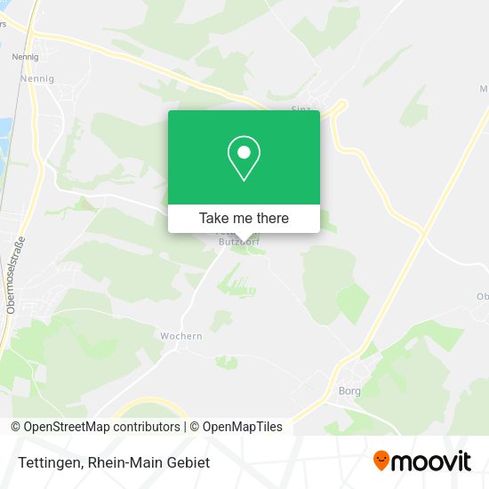 Карта Tettingen