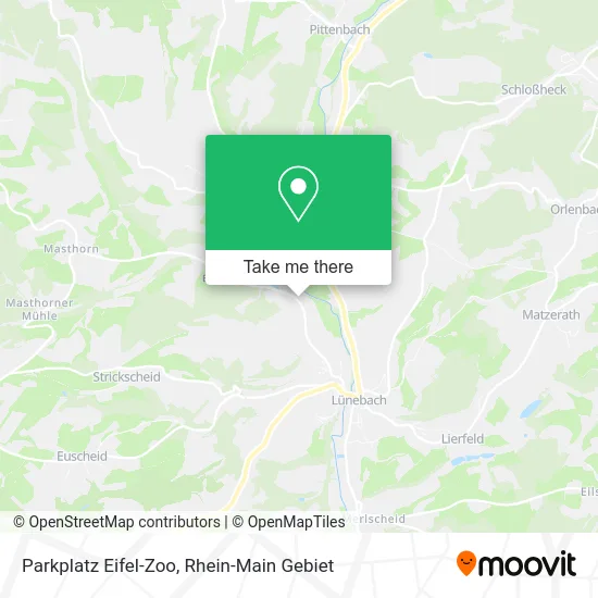Карта Parkplatz Eifel-Zoo
