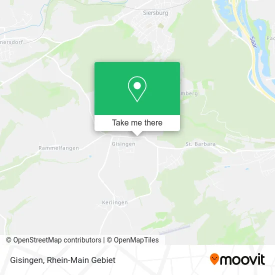 Карта Gisingen