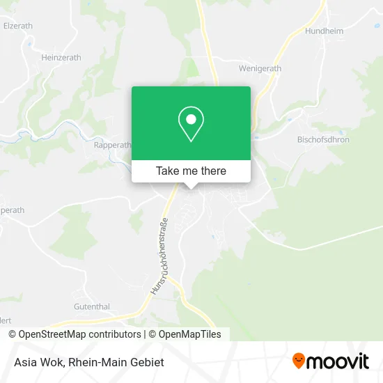 Карта Asia Wok