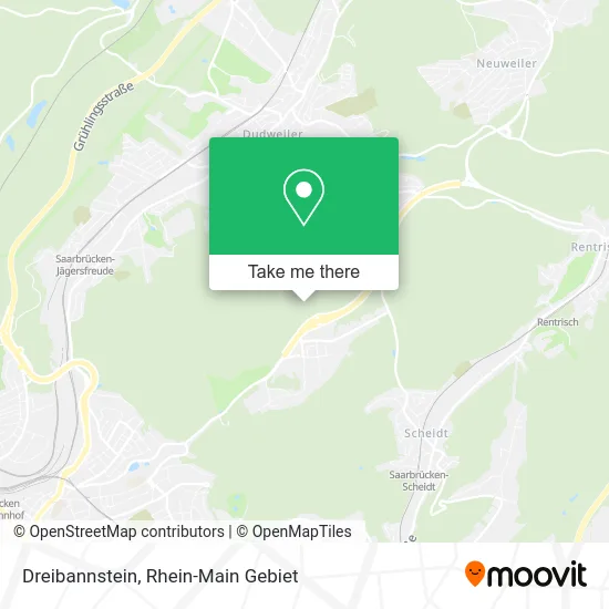 Карта Dreibannstein