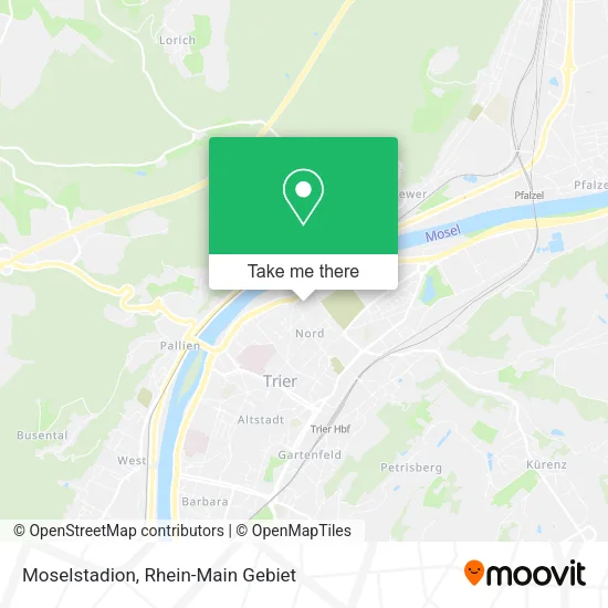 Карта Moselstadion