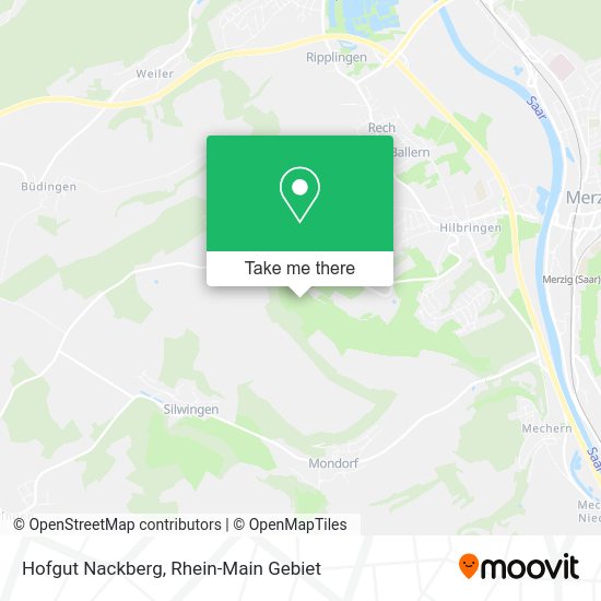 Карта Hofgut Nackberg