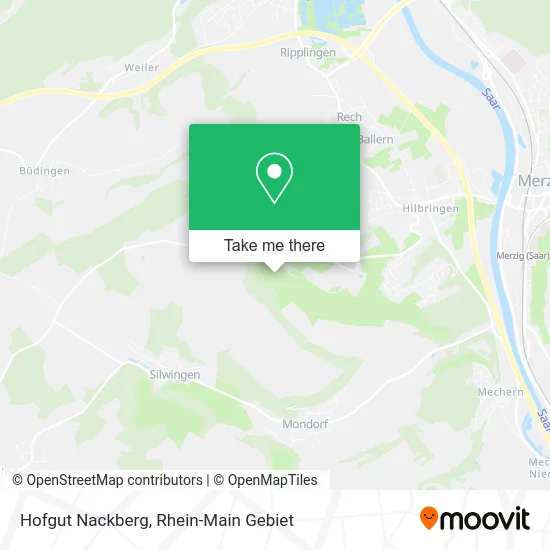 Карта Hofgut Nackberg