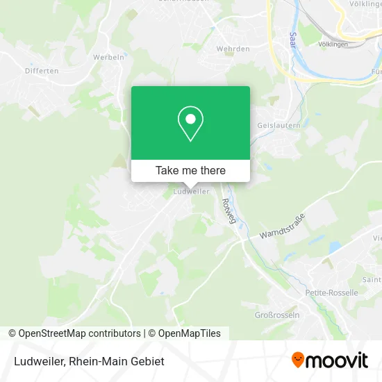 Карта Ludweiler