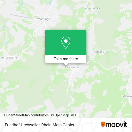 Карта Friedhof Urexweiler