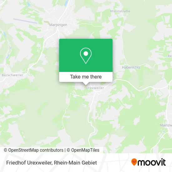 Карта Friedhof Urexweiler