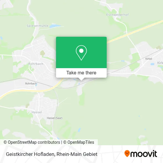 Карта Geistkircher Hofladen
