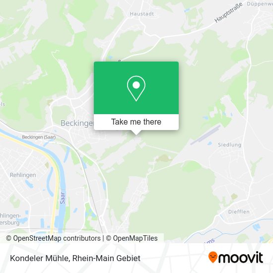 Карта Kondeler Mühle