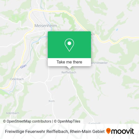Карта Freiwillige Feuerwehr Reiffelbach