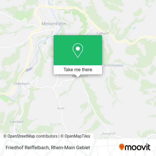 Карта Friedhof Reiffelbach