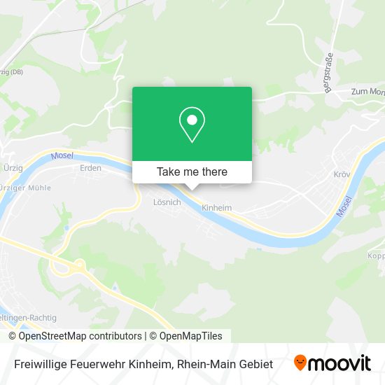 Карта Freiwillige Feuerwehr Kinheim