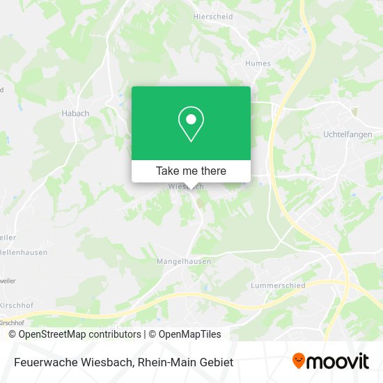 Карта Feuerwache Wiesbach