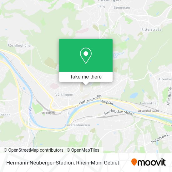 Карта Hermann-Neuberger-Stadion