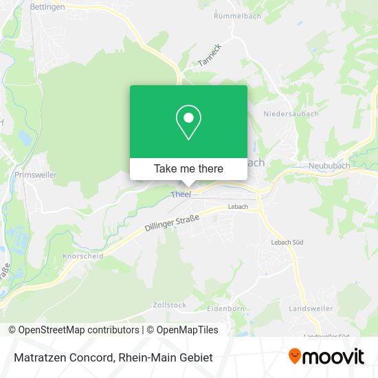 Matratzen Concord map