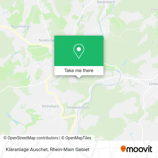 Карта Kläranlage Auschet