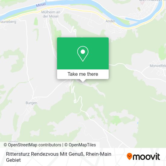Карта Rittersturz Rendezvous Mit Genuß