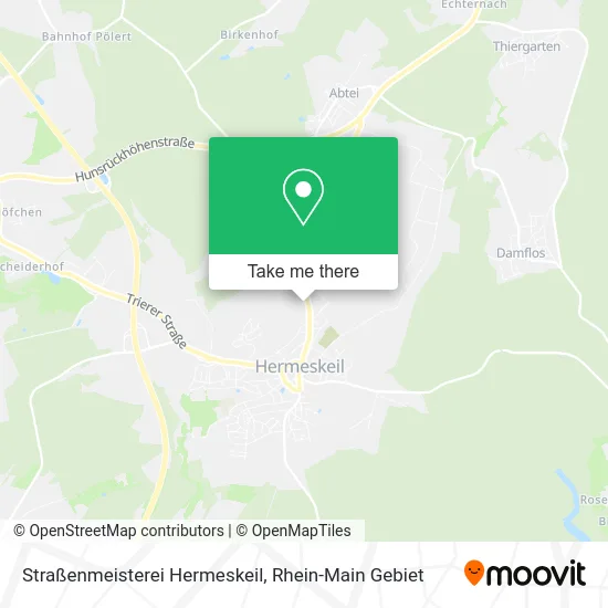 Карта Straßenmeisterei Hermeskeil