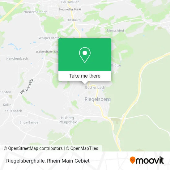 Карта Riegelsberghalle