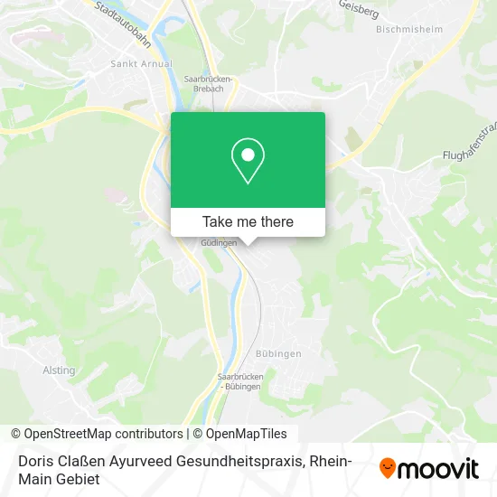 Карта Doris Claßen Ayurveed Gesundheitspraxis