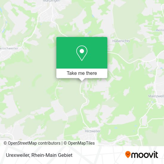 Карта Urexweiler