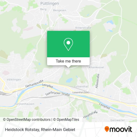 Карта Heidstock Rotstay
