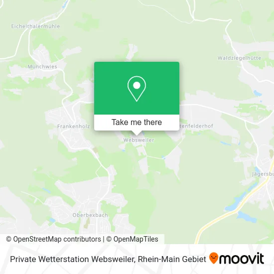 Карта Private Wetterstation Websweiler