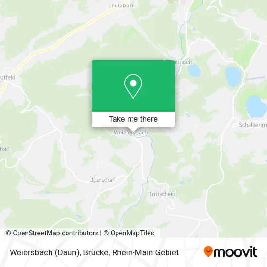 Карта Weiersbach (Daun), Brücke