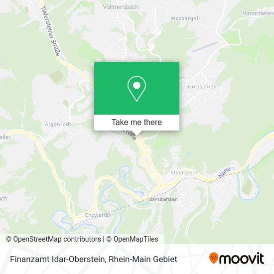 Карта Finanzamt Idar-Oberstein