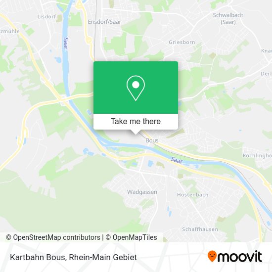 Карта Kartbahn Bous