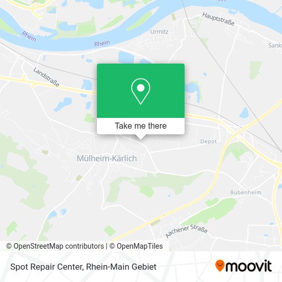 Карта Spot Repair Center