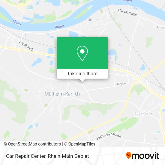 Карта Car Repair Center