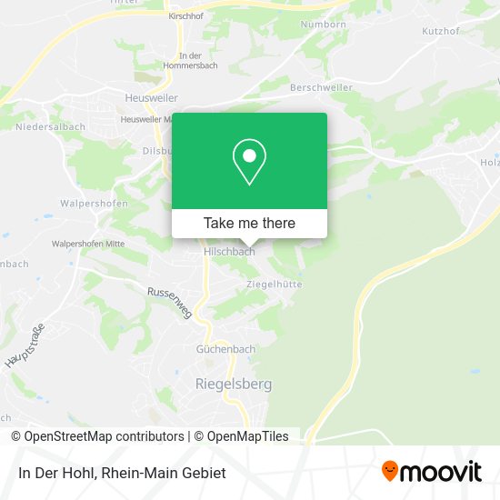 Карта In Der Hohl